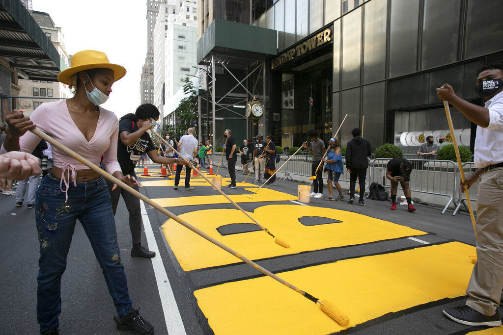APTOPIX Racial Injustice New York